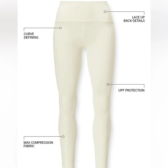 Fabletics Boost PowerHold® High-Waisted 7/8 Legging Color: Abyss/Blue Violet - Picture 7 of 7